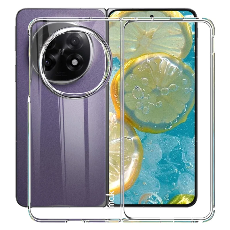 IMAK Crystal Case II Pro für Oppo Find N5 5G Hülle Transparent PC Handyhülle (Obere Abdeckung + Untere Abdeckung)