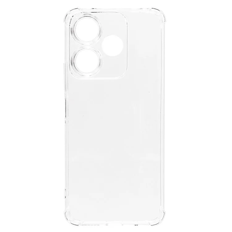 Cover per Xiaomi Redmi 13x 4G Custodia Rinforzata Angoli Antiurto Trasparente in TPU