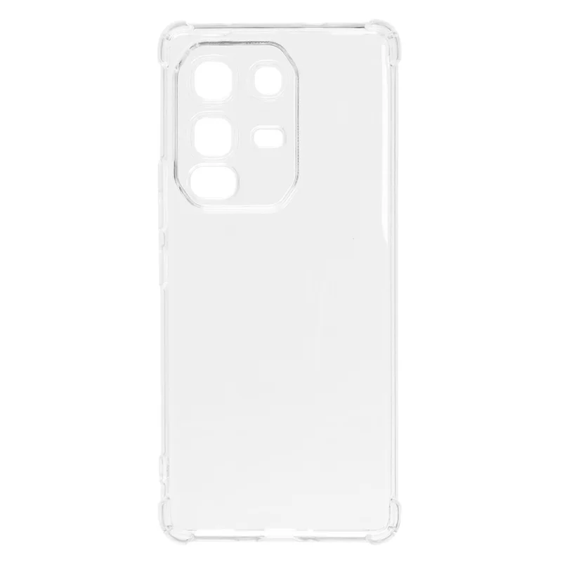 Custodia per telefono Infinix Note 50s 5G Rinforzo agli angoli Antiurto Copertura TPU trasparente