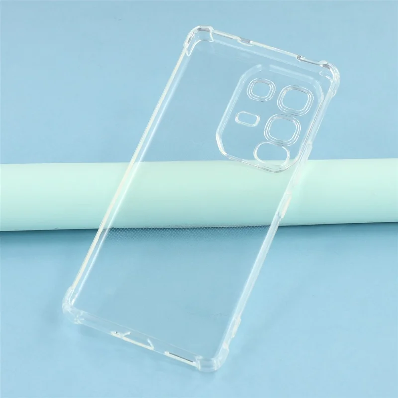Custodia per telefono Infinix Note 50s 5G Rinforzo agli angoli Antiurto Copertura TPU trasparente