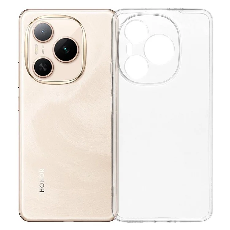 For Honor Power 5G Case Shockproof 1.5mm Thickness Clear TPU Phone Cover