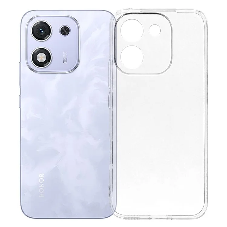 For Honor X70i Case Shockproof 1.5mm Thickness Clear TPU Phone Cover