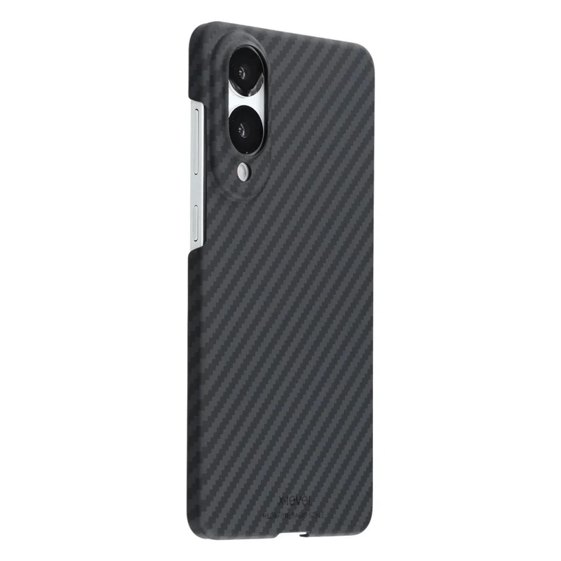 X-LEVEL For Samsung Galaxy S25 Edge Case Carbon Fiber Texture Hard PC Phone Cover Anti Shock
