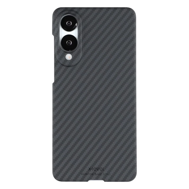 X-LEVEL For Samsung Galaxy S25 Edge Case Carbon Fiber Texture Hard PC Phone Cover Anti Shock