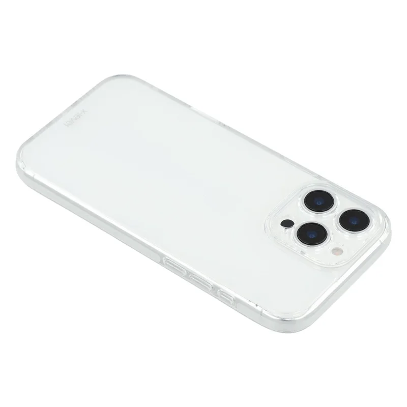 X-LEVEL для iPhone 16 Pro Max Чехол ПК + ТПУ Полупрозрачный Задний Чехол - Прозрачный