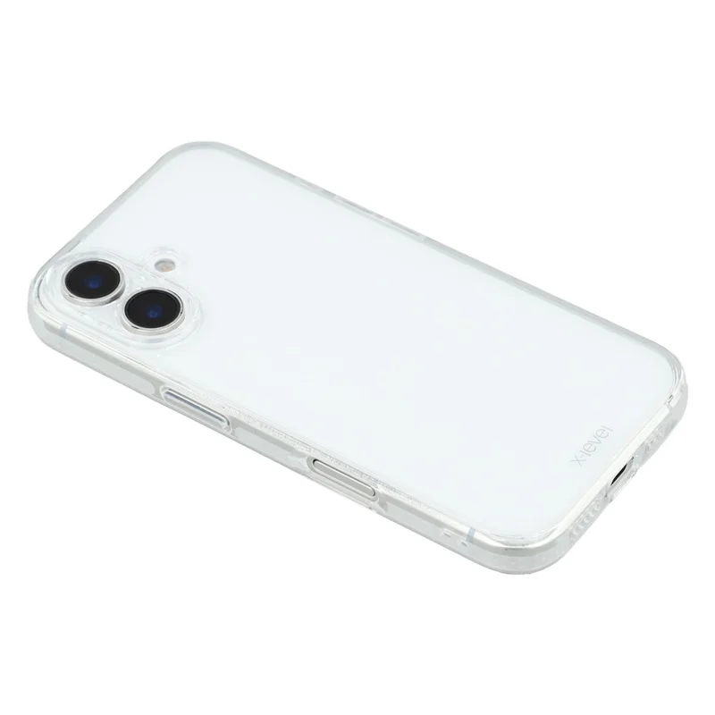 X-LEVEL For iPhone 16 Case PC + TPU Translucent Phone Back Cover - Transparent