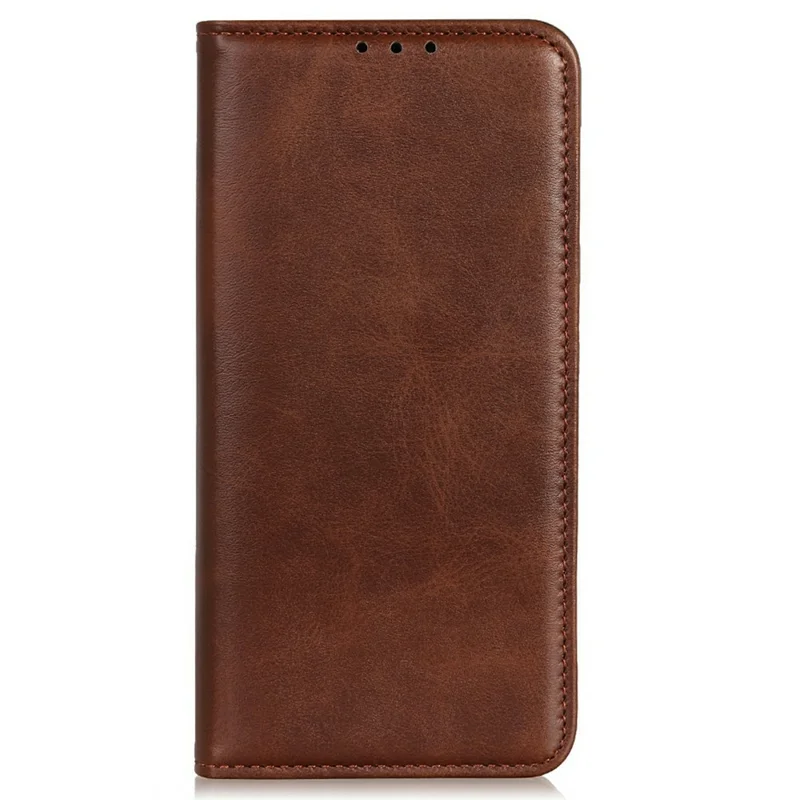 For Samsung Galaxy A17 5G / A17 4G / A26 5G Case Split Leather Flip Wallet Phone Cover - Coffee