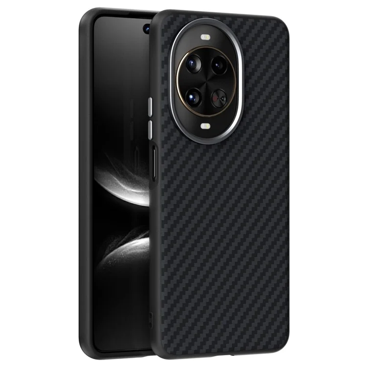 ABEEL For Huawei nova 14 Pro 5G Case Compatible with MagSafe Carbon Fiber Texture Back Cover - Black