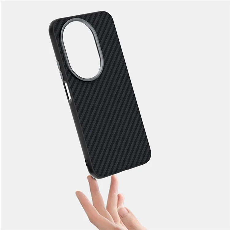 ABEEL For Huawei nova 14 Pro 5G Case Compatible with MagSafe Carbon Fiber Texture Back Cover - Black