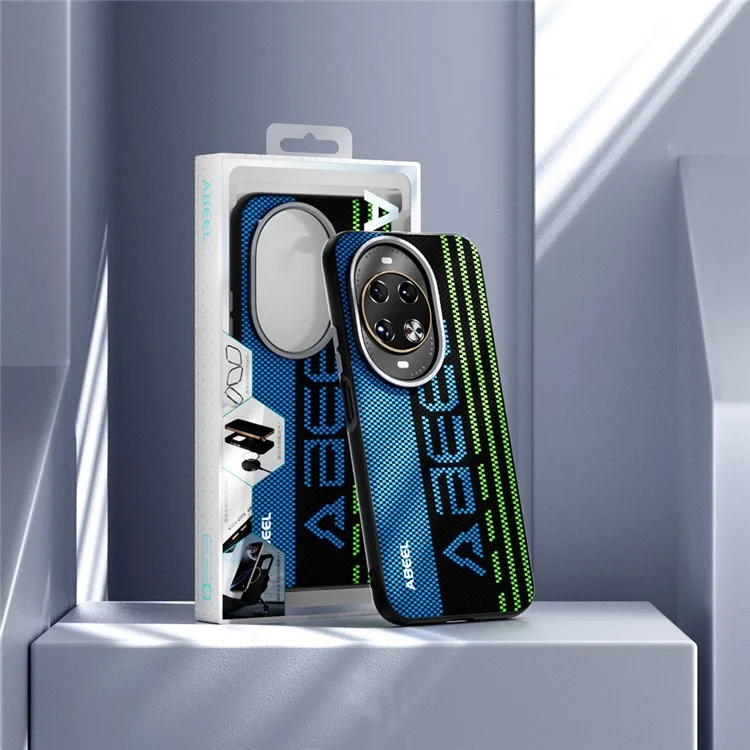 ABEEL For Huawei nova 14 Pro 5G Case Compatible with MagSafe Printed PC TPU Aluminum Alloy Leather Phone Cover - Outstanding No. 1