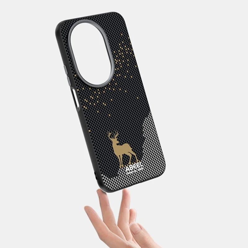 ABEEL per Huawei nova 14 Ultra 5G Cover Compatibile con MagSafe Ultra Sottile PC TPU Custodia Posteriore per Telefono - Cervo