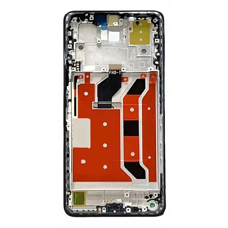 For Huawei nova 11i Grade C LCD Screen and Digitizer Assembly + Frame (Without Logo) - Black