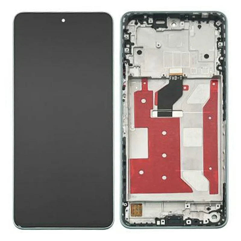 For Huawei nova 11i Grade C LCD Screen and Digitizer Assembly + Frame (Without Logo) - Green