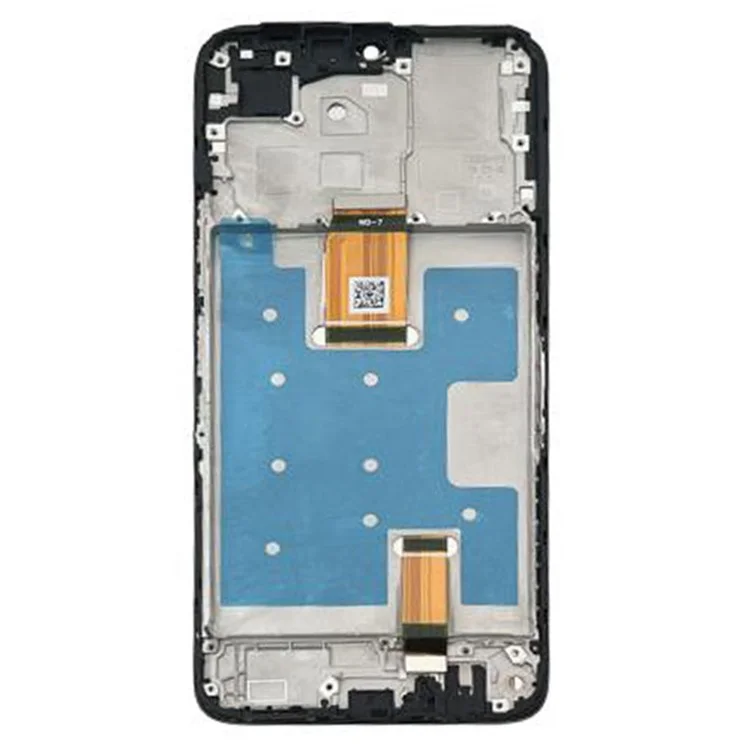 Per Honor X5 Plus WOD-LX1, WOD-LX2, WOD-LX3 Schermo LCD di Grado C e Assembly Digitalizzatore + Cornice (Senza Logo) - Nero