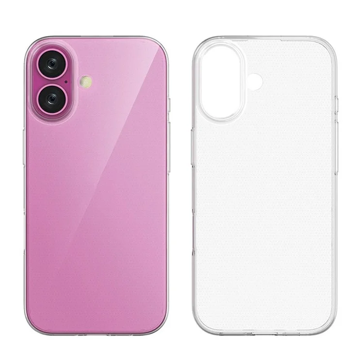 KALEBOL KLB-TPU012 Capa para iPhone 17 Transparente TPU 1,5mm com Grande Recorte para Câmera