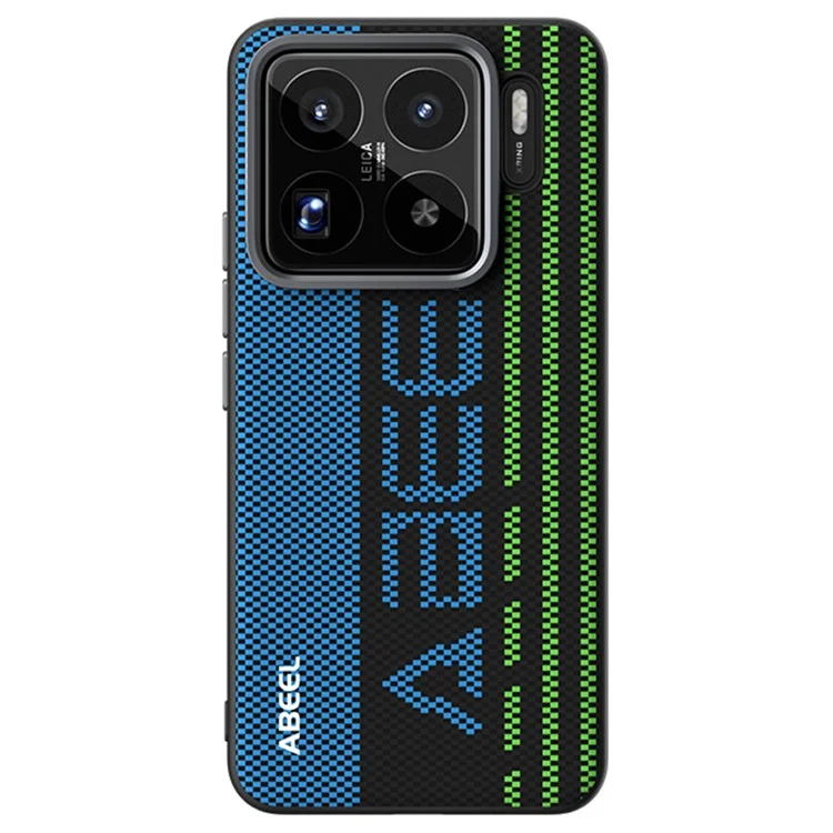 ABEEL For Xiaomi 15S Pro Case Compatible with MagSafe Printed PC TPU Aluminum Alloy Leather Phone Cover - Outstanding No. 1