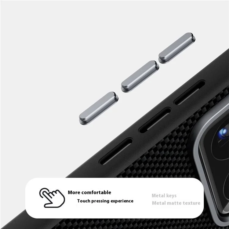 Funda ABEEL para Xiaomi 15S Pro Compatible con MagSafe, Diseño Impreso de PC, TPU, Aleación de Aluminio y Cuero - Negro
