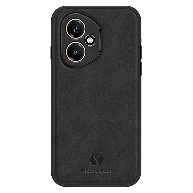 ANNYOJO Per Honor 400 5G (Globale) Custodia in Pelle PU + PC + TPU Antiurto per Retro Telefono - Nero