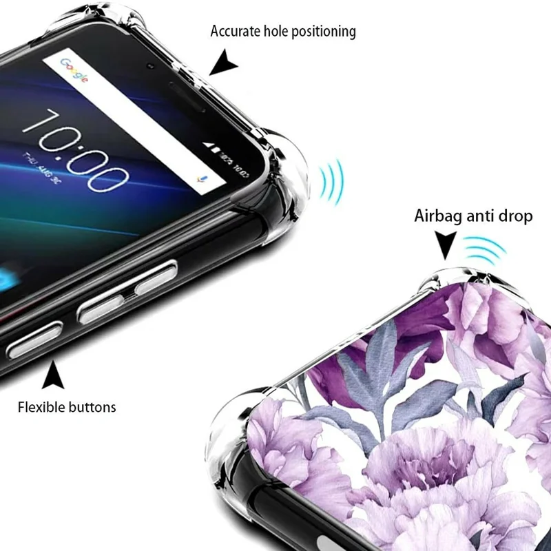 SHANWO Funda Transparente TPU Antigolpes de 1,5 mm para Móvil Motorola Edge 60 Fusion 5G