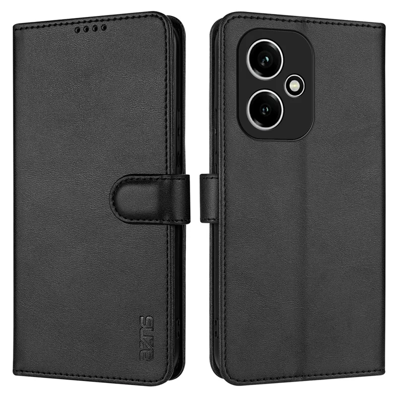 AZNS Pour Honor 400 5G (Global) Étui en cuir PU Portefeuille pour téléphone - Noir