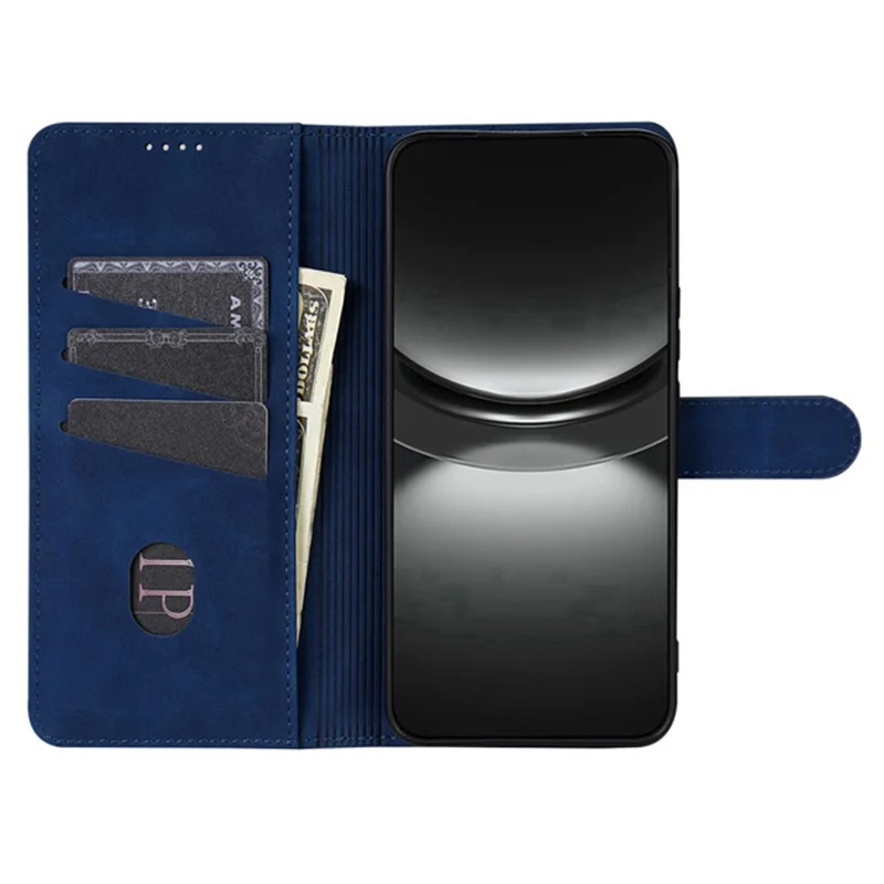 AZNS Pour Huawei nova 14 Ultra 5G Étui en Cuir PU Portefeuille Housse de Téléphone - Bleu