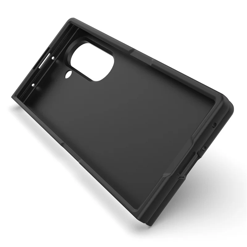 Чехол для Samsung Galaxy Z Fold7 5G с защитой от падений, мягкий TPU, прочный чехол для смартфона - Черный