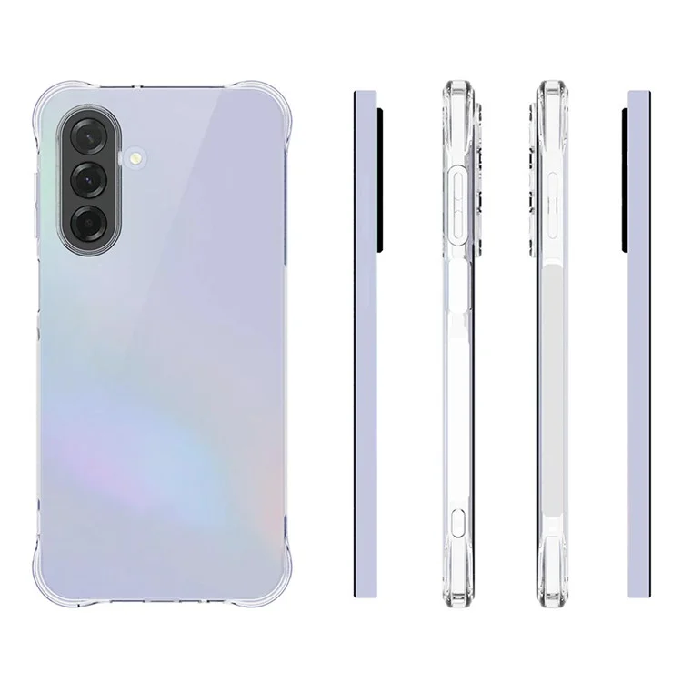 For Samsung Galaxy A17 TPU Phone Case Non Slip Transparent Mobile Phone Cover
