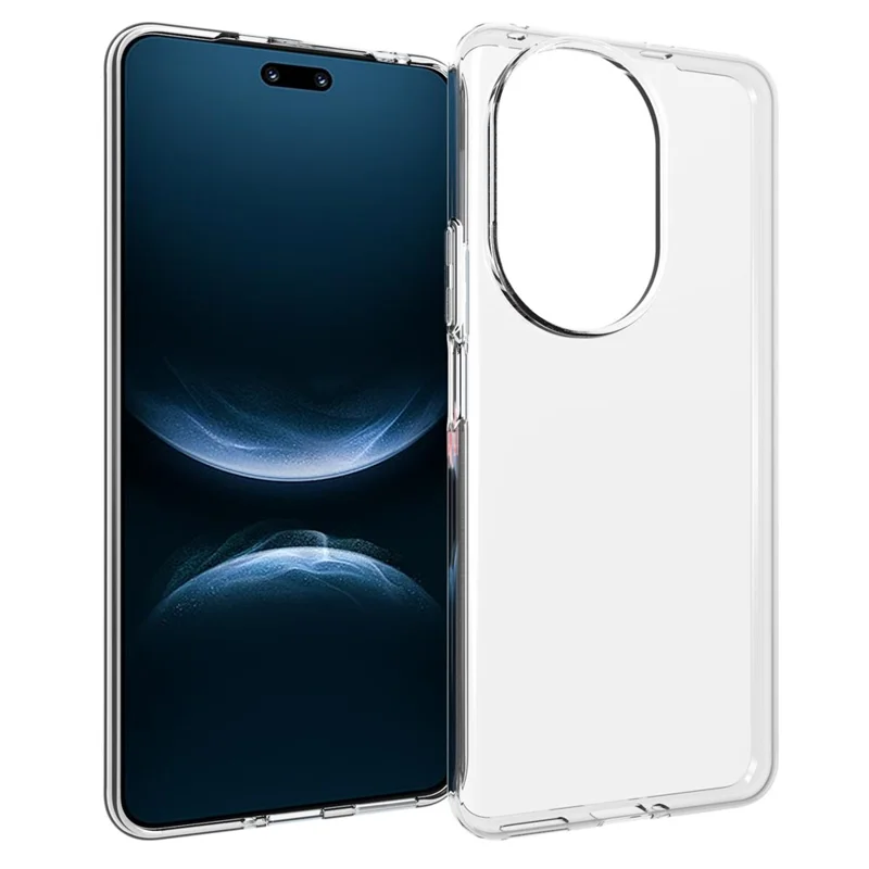 Capa traseira de telefone TPU transparente resistente à marca d'água para Huawei nova 14 Pro 5G