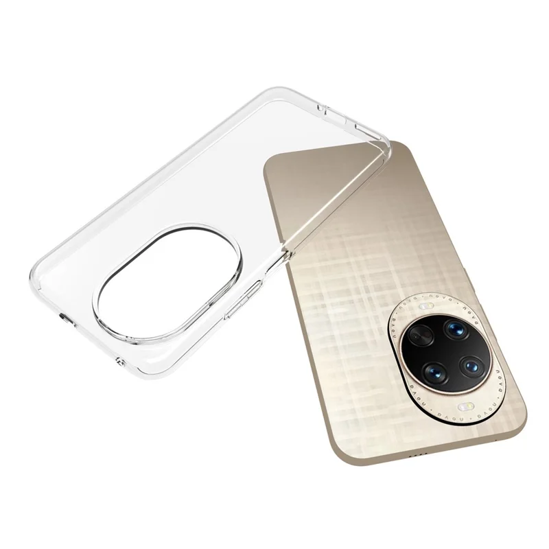 Funda para Huawei nova 14 Ultra 5G Resistente a Marcas de Agua TPU Transparente Protector Trasero