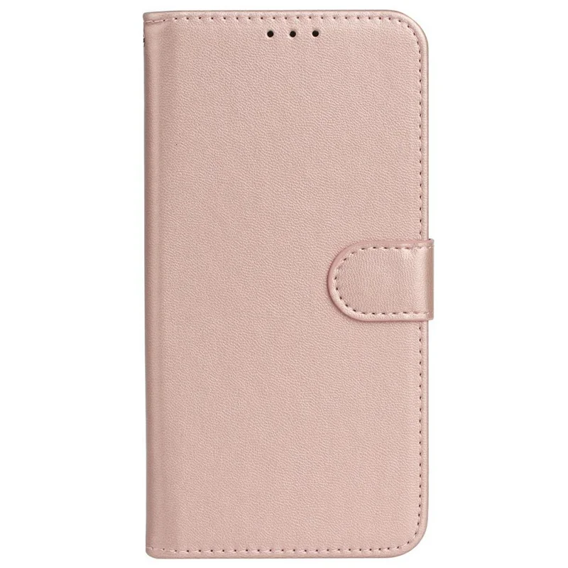 Handyhülle für Samsung Galaxy A07 aus PU-Leder, Klapp-Design mit Kartenfach - Roségold
