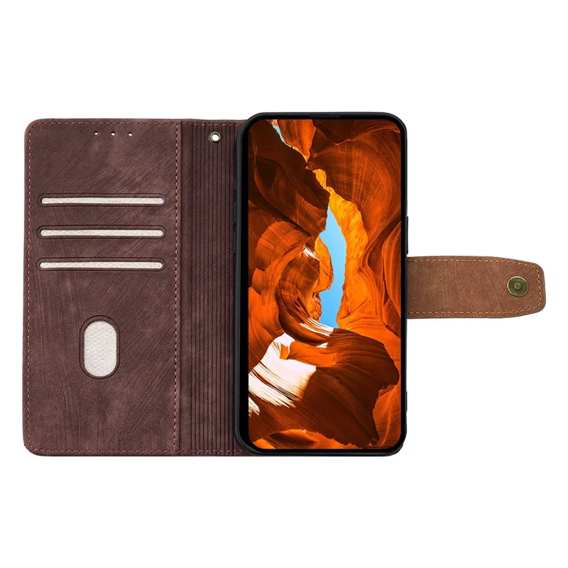 For Xiaomi 14 Ultra Case RFID Blocking Color Splicing PU Leather Wallet Phone Cover - Brown