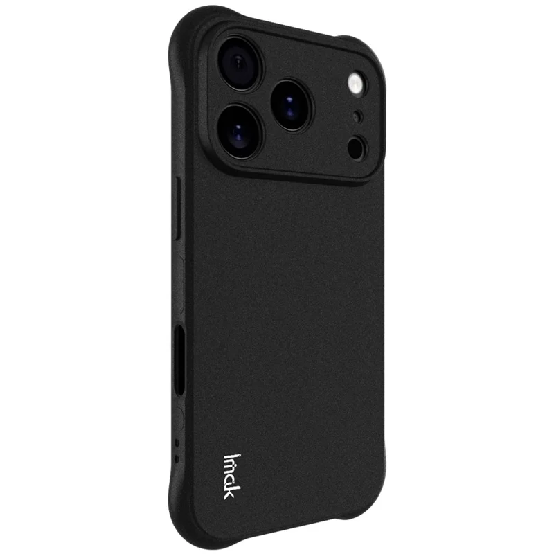 Funda IMAK para iPhone 17 Pro de TPU con Protección Antichoque por Airbag - Negro Mate