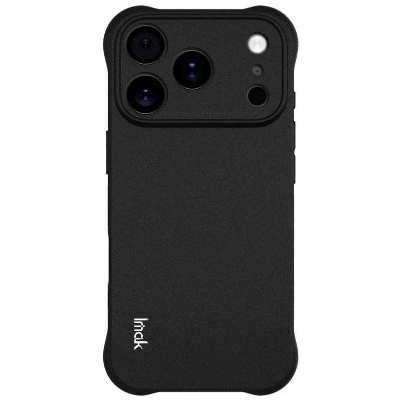 Funda IMAK para iPhone 17 Pro de TPU con Protección Antichoque por Airbag - Negro Mate