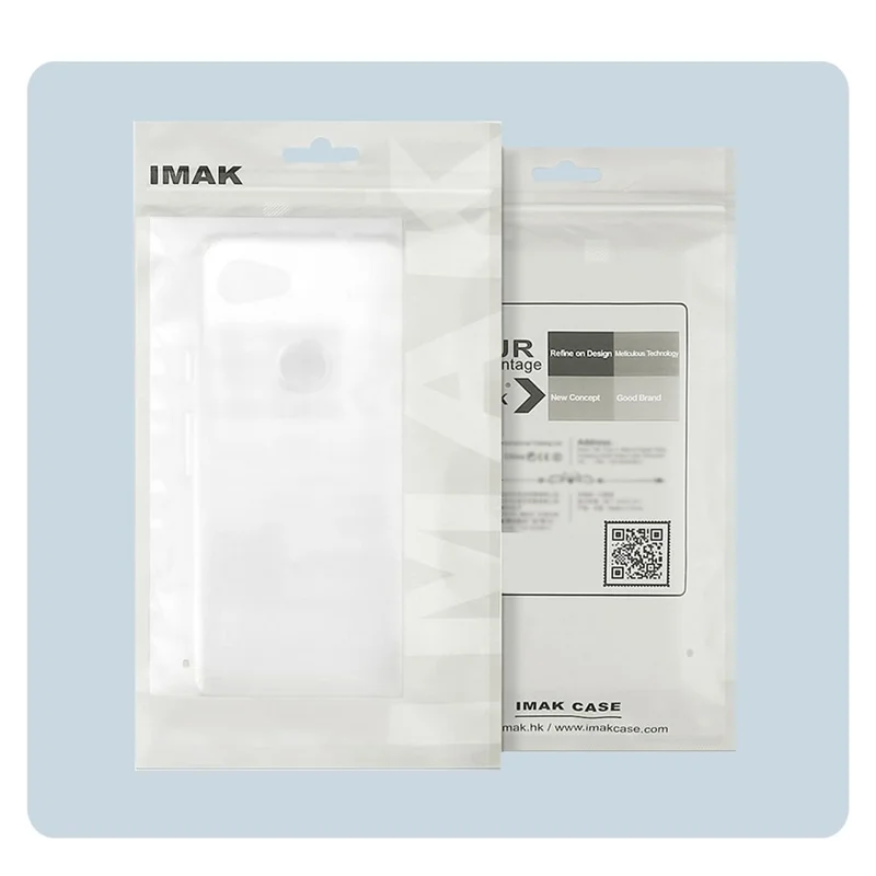 Capa IMAK UX-5 Series para Honor 400 5G (Global) Resistente a Impactos TPU Transparente Slim