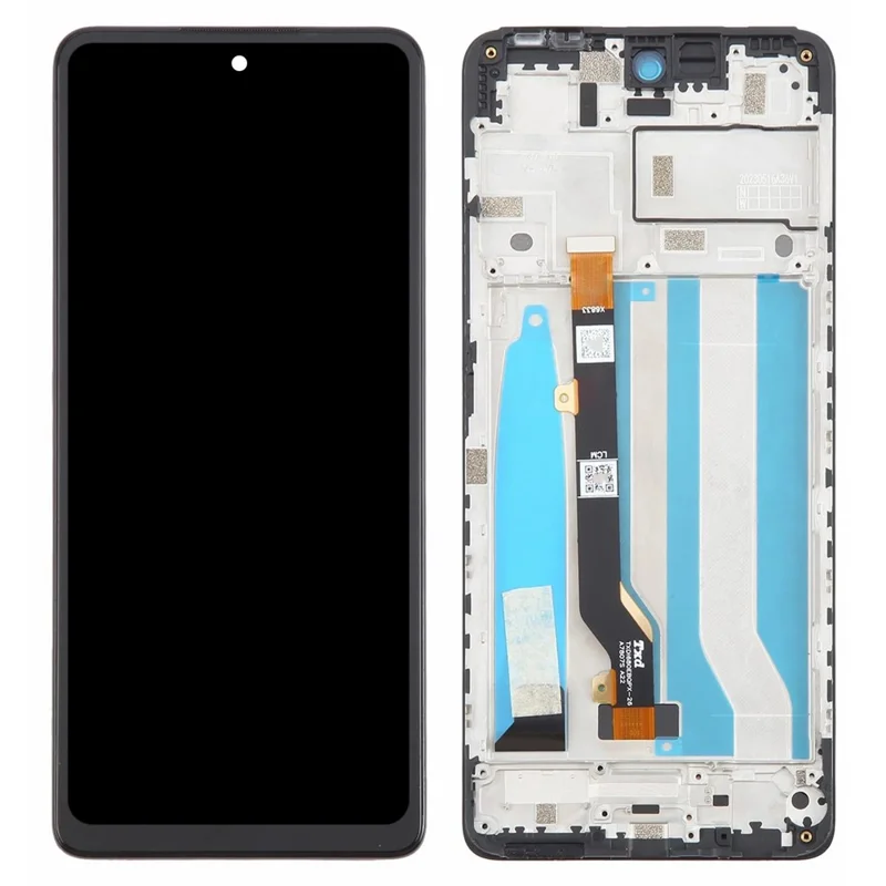 Para TECNO Spark 10 Pro KI7 Tela LCD de Grau C e Conjunto do Digitalizador + Moldura (Sem Logotipo)