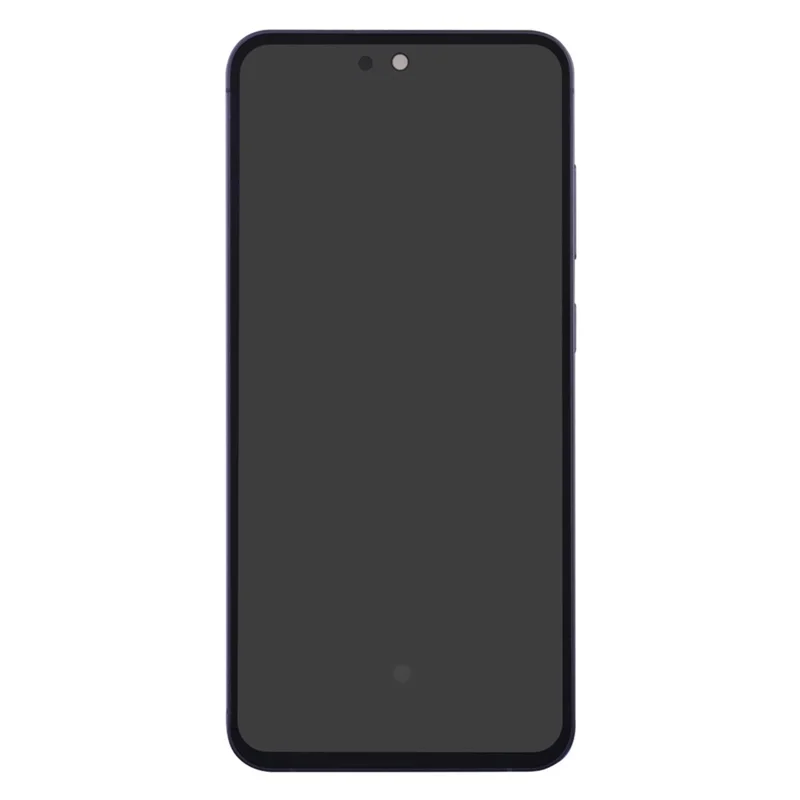 Für Samsung Galaxy S24 FE S721B OEM-Qualitäts-AMOLED-Bildschirm und Digitizer-Einheit + Rahmen (Ohne Logo) - Schwarz