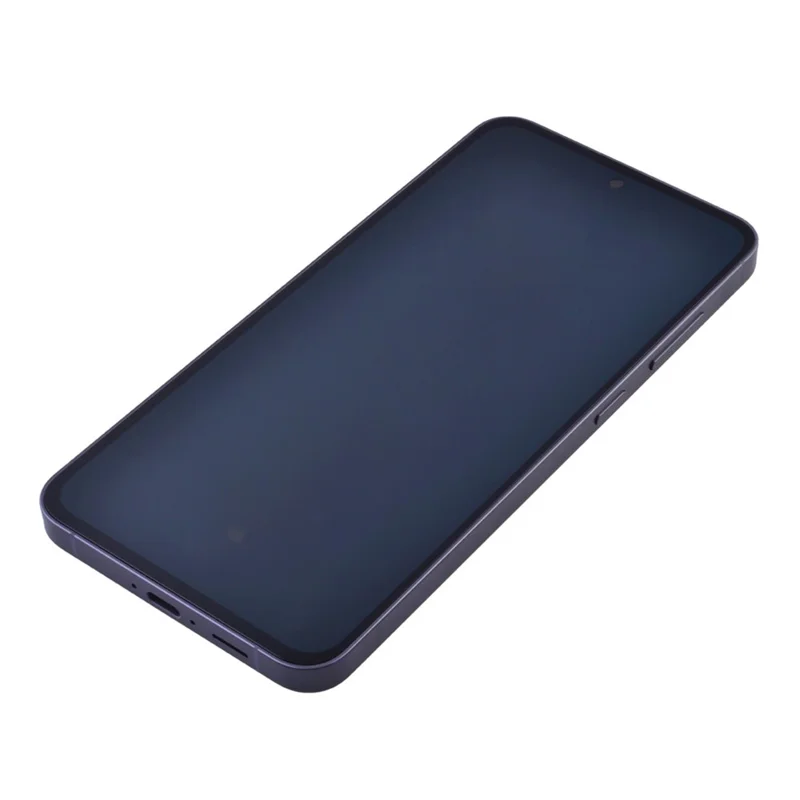Para Samsung Galaxy S24 FE S721U OEM Grado S Pantalla AMOLED y conjunto digitizador + Marco (sin logotipo) - Negro