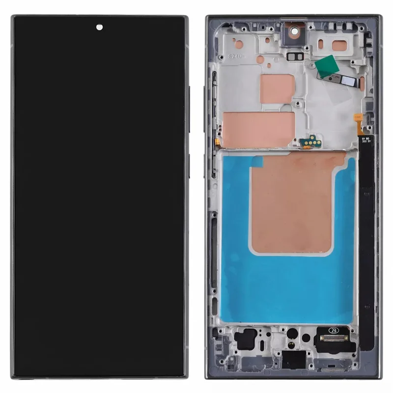 Per Samsung Galaxy S24 Ultra S928 Schermo LCD di Grado C e Assemblaggio Digitalizzatore + Cornice (Tecnologia In-Cell) (Senza Logo)
