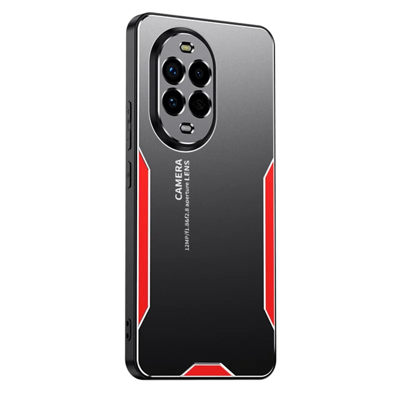 For Huawei nova 14 5G Phone Case Aluminium Alloy TPU PC Back Cover - Red