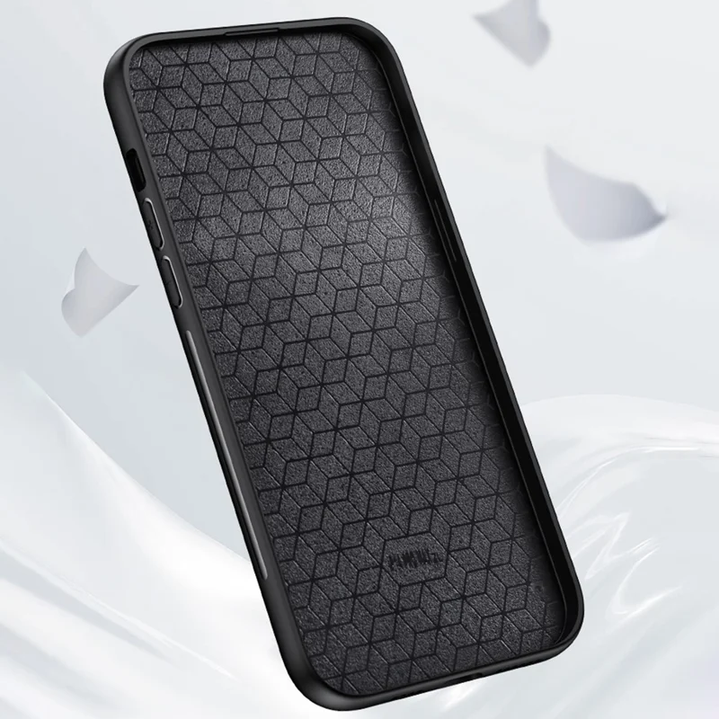 For vivo X200s 5G Case Deer Pattern Cloth Texture PU + PC + TPU Phone Cover - Black