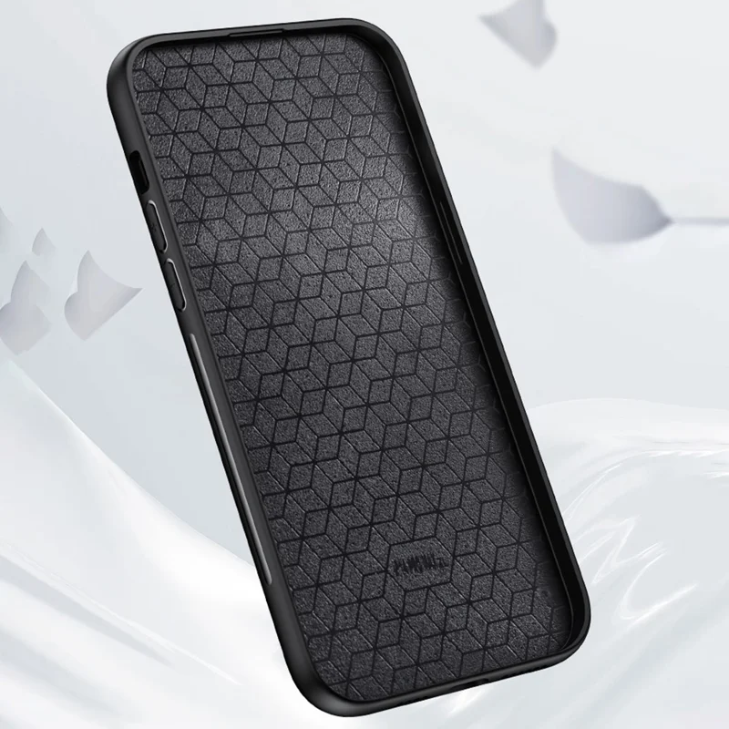 Étui For Honor X70i Motif Cerf Texture Tissu PU + PC + TPU Housse de Téléphone - Noir