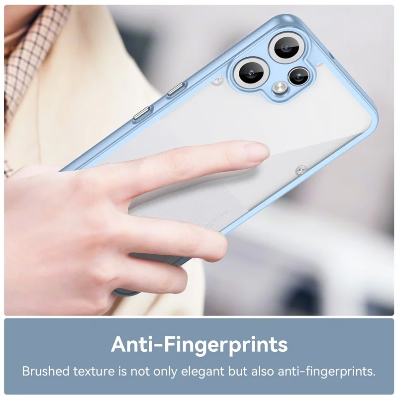 For Nothing CMF Phone 2 Pro Case TPU + Acrylic Protective Clear Phone Cover - Blue