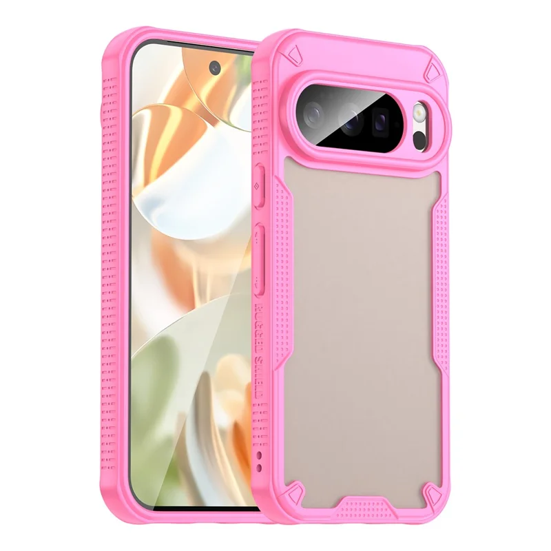 Cover Ibrida Smerigliata per Google Pixel 10 / 10 Pro - Rosa