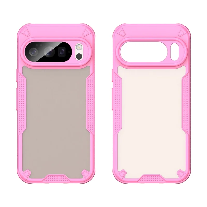 Cover Ibrida Smerigliata per Google Pixel 10 / 10 Pro - Rosa