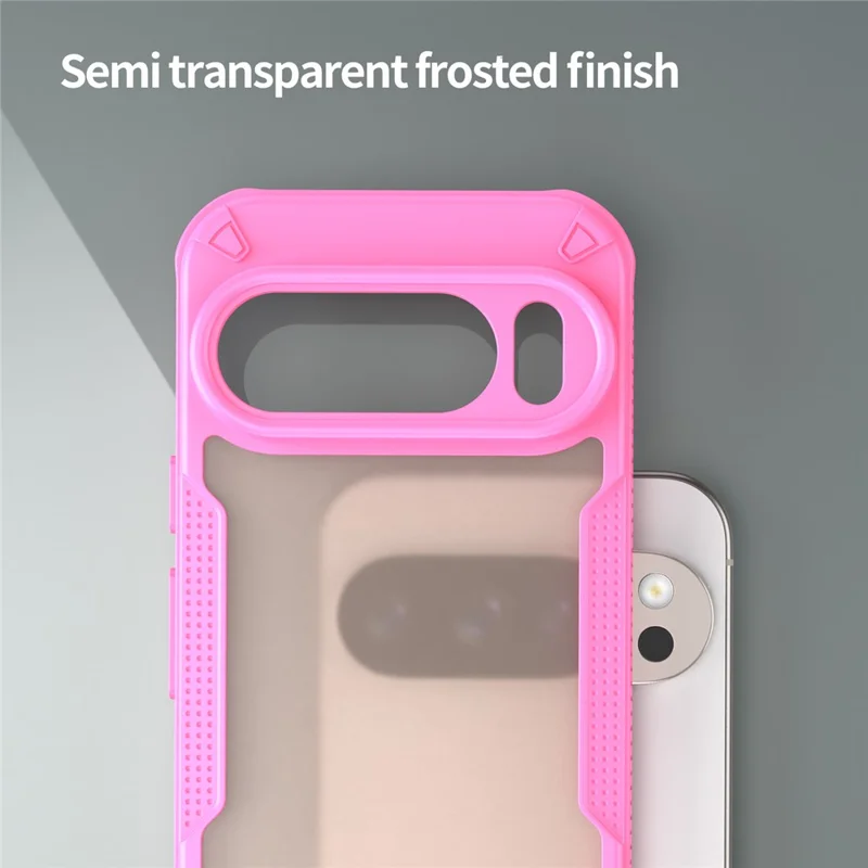 Cover Ibrida Smerigliata per Google Pixel 10 / 10 Pro - Rosa