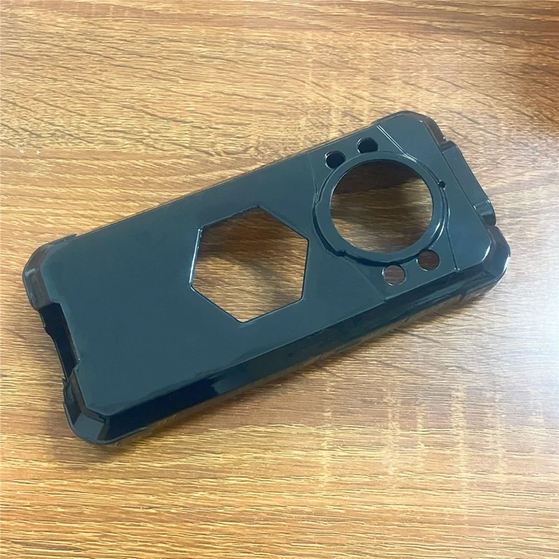 Für Cubot Kingkong Power 5 Hülle Weiche TPU Stoßfeste Handyhülle - Schwarz