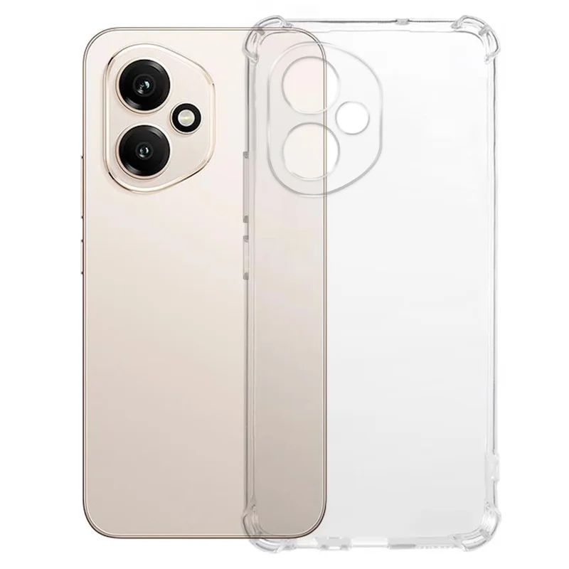 KALEBOL per Honor 400 5G (Globale) Cover 1,5mm TPU Trasparente Antiurto per Smartphone