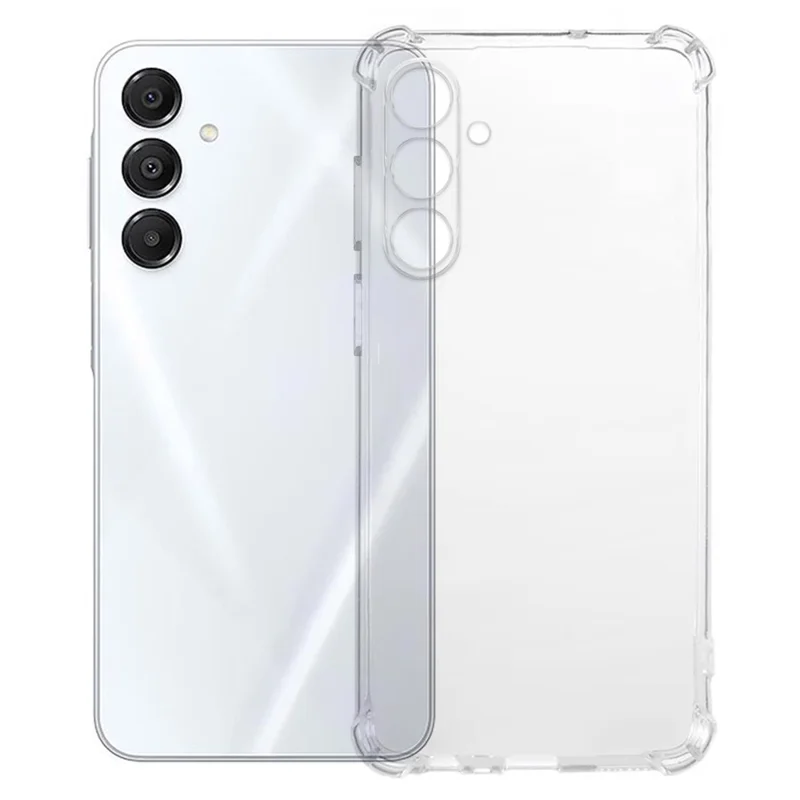 KALEBOL For Samsung Galaxy A17 5G Case 1.5mm TPU Transparent Anti-Drop Phone Cover