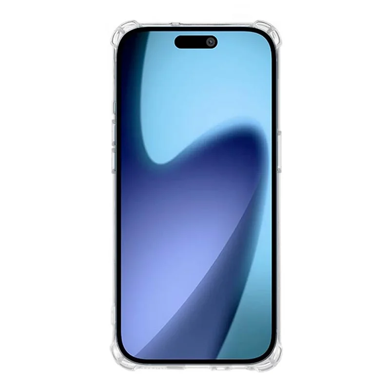 KALEBOL Capa para iPhone 17 1,5 mm TPU Transparente Anti-Queda