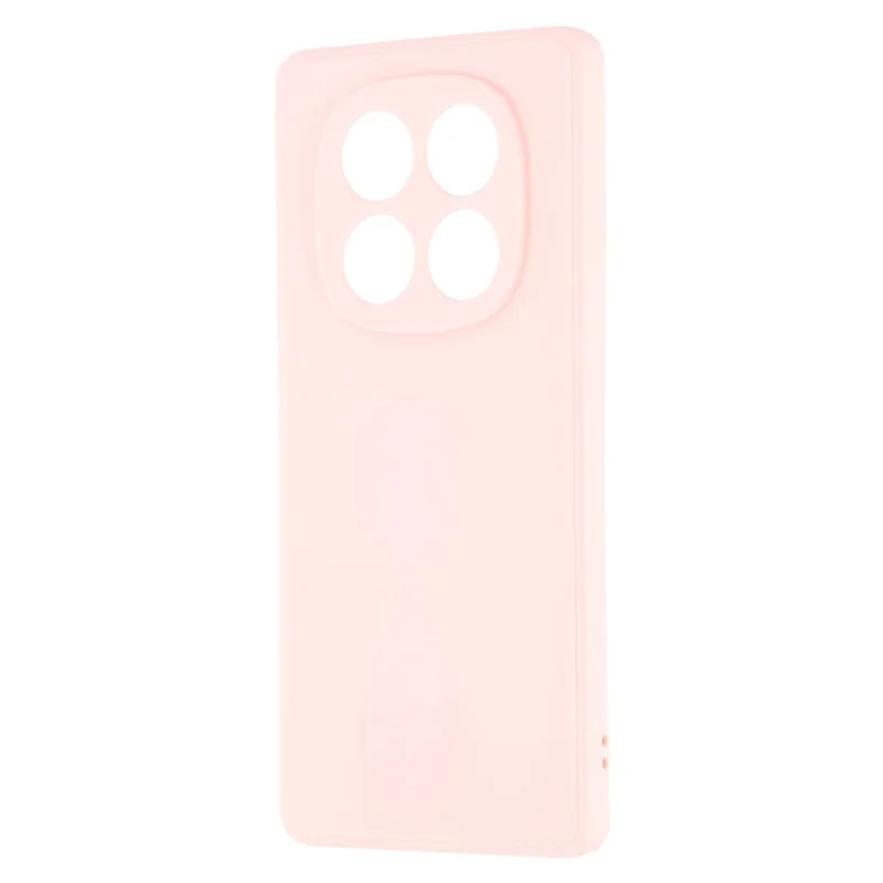 Achat en Vrac pour Étui Xiaomi Redmi Note 14 Pro 4G Découpes Précises Bord Droit Coque Téléphone TPU - Rose